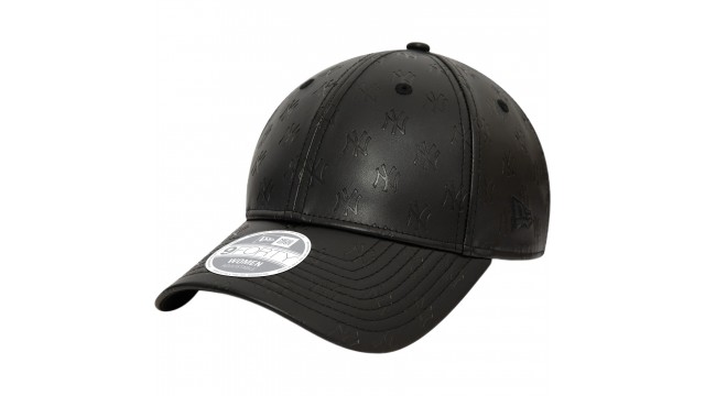 New Era New York Yankees Womens Pu Monogram Black 9forty