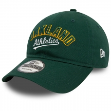 New Era Oakland Athletics Mlb Wordmark Dark Green 9twenty