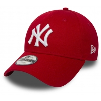 New Era Kids New York Yankees Scarlet/optic White