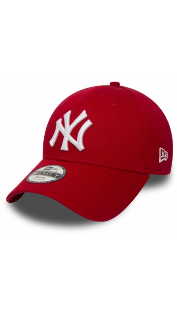 New Era Kids New York Yankees Scarlet/optic White