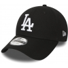 11405493, Los Angeles Dodgers Black / White 9Forty Preto