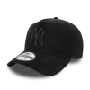 60580814,New Era New York Yankees Faux Suede Black 9forty E-Frame Cap