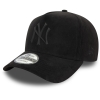 60580814,New Era New York Yankees Faux Suede Black 9forty E-Frame Cap
