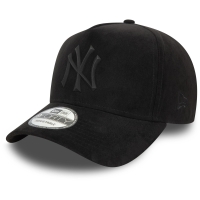 New Era New York Yankees Faux Suede Black 9forty E-Frame Cap New Era New York Yankees Faux Suede Black 9forty E-Frame Cap