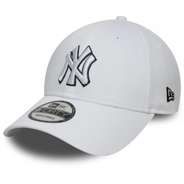 60675522,New Era New York Yankees Mlb Outline White 9forty