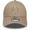 60675524,New Era New York Yankees Mlb Outline Pastel Brown 9forty