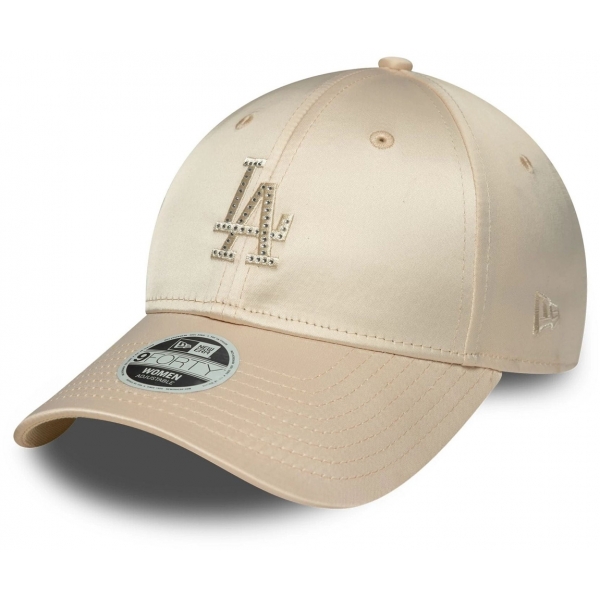 New Era La Dodgers Mlb Satin Rhinestone Cream 9forty