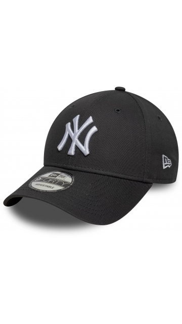 New Era New York Yankees Mlb League Essential Charcoal 9forty