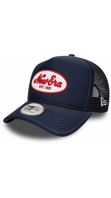 New Era New Era Oval Patch Navy 9forty A-Frame Trucker