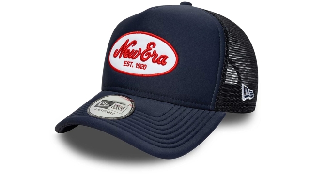 New Era New Era Oval Patch Navy 9forty A-Frame Trucker