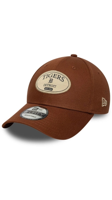 New Era Detroit Tigers Mlb Patch Brown 9forty