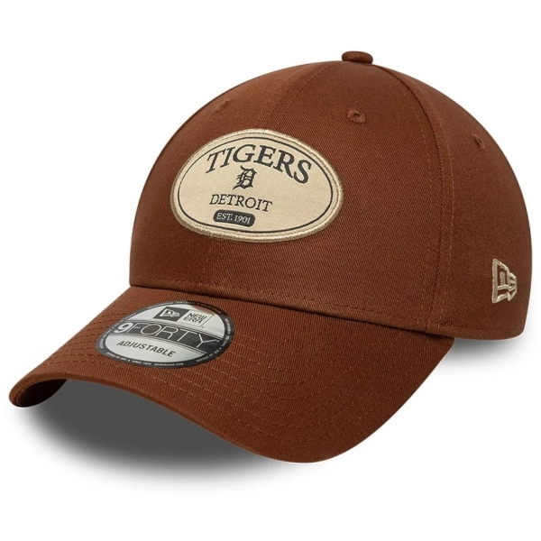New Era Detroit Tigers Mlb Patch Brown 9forty