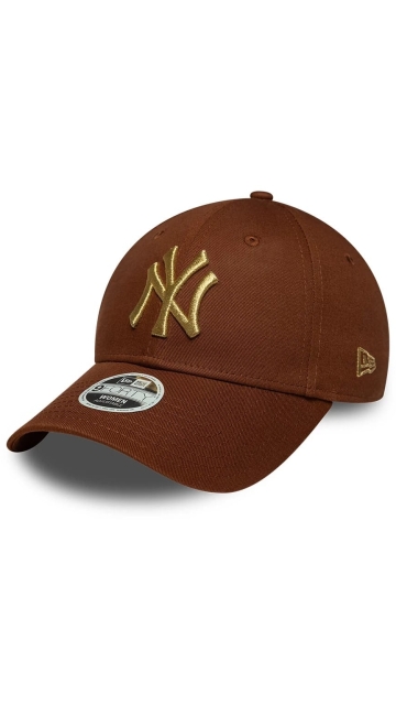 New Era New York Yankees Mlb Metallic Logo 9forty