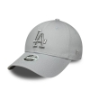 60915798,New Era La Dodgers Womens Mlb Metallic Grey 9forty