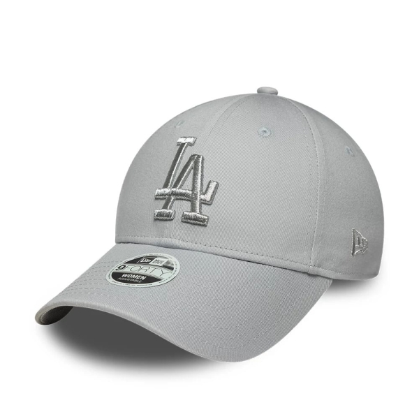 60915798,New Era La Dodgers Womens Mlb Metallic Grey 9forty
