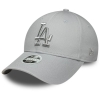 60915798,New Era La Dodgers Womens Mlb Metallic Grey 9forty
