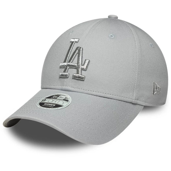 60915798,New Era La Dodgers Womens Mlb Metallic Grey 9forty