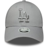 60915798,New Era La Dodgers Womens Mlb Metallic Grey 9forty