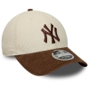 60915868,New Era New York Yankees Mlb Cord Cream & Brown 9forty