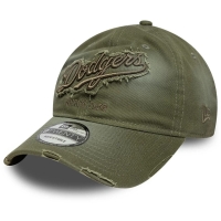 New Era La Dodgers Mlb Distressed Denim Green 9twenty New Era La Dodgers Mlb Distressed Denim Green 9twenty