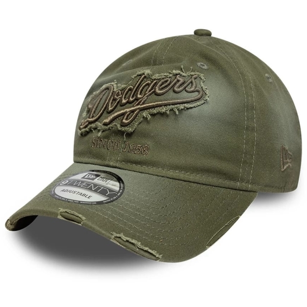 60915869,New Era La Dodgers Mlb Distressed Denim Green 9twenty