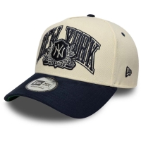 New Era New York Yankees Mlb Suede Cream & Navy 9forty