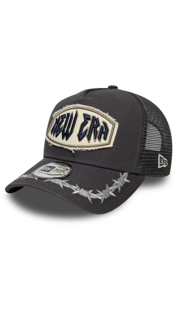 New Era New Era Distressed Patch Charcoal 9forty