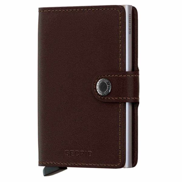 M-Dark brown, Miniwallet Original Dark Brown Castanho