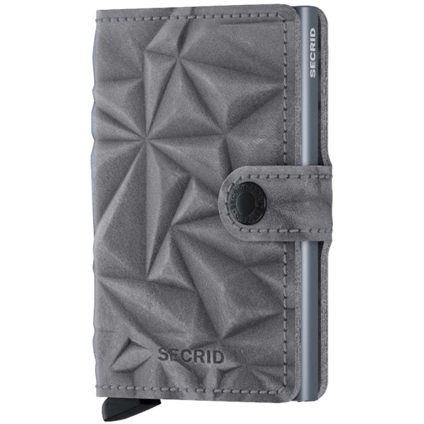 MPr-Stone, Miniwallet Prism Stone Cinzento