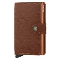 Secrid Miniwallet Saffiano Caramel