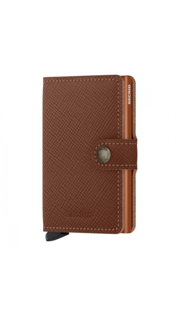 Secrid Miniwallet Saffiano Caramel