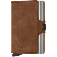 Secrid Twinwallet Vintage Cognac-Silver