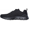 232758-BBK,Skechers Track - Leshur