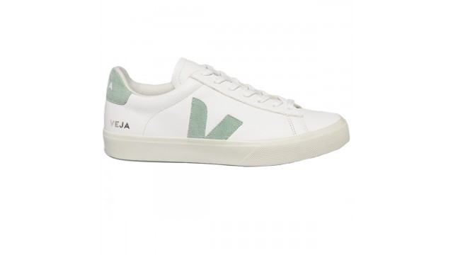 Veja Campo Leather White Matcha