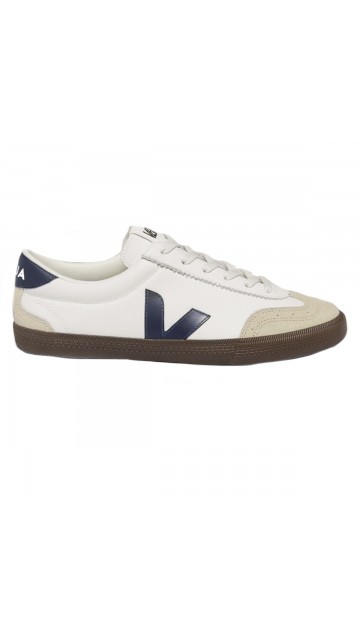 Veja Volley Leather White Nautico Bark