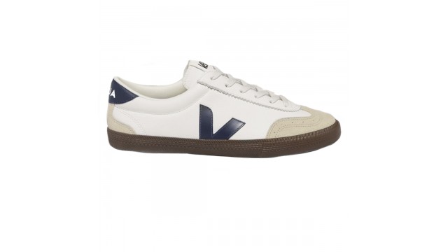 Veja Volley Leather White Nautico Bark