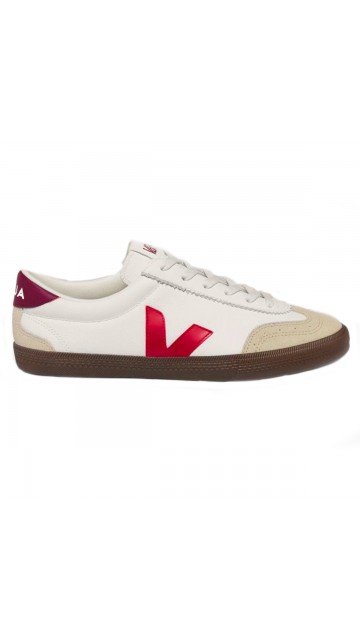 Veja Volley Leather White Pekin Bark