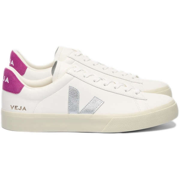 Veja Campo White Silver Ultraviolet