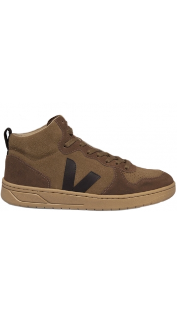Veja V-15 Suede Brown Black