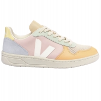 Veja V-10 Leather Petale White Multico