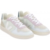 VX0303119A, Veja V-10 Suede Jade White-multico Verde